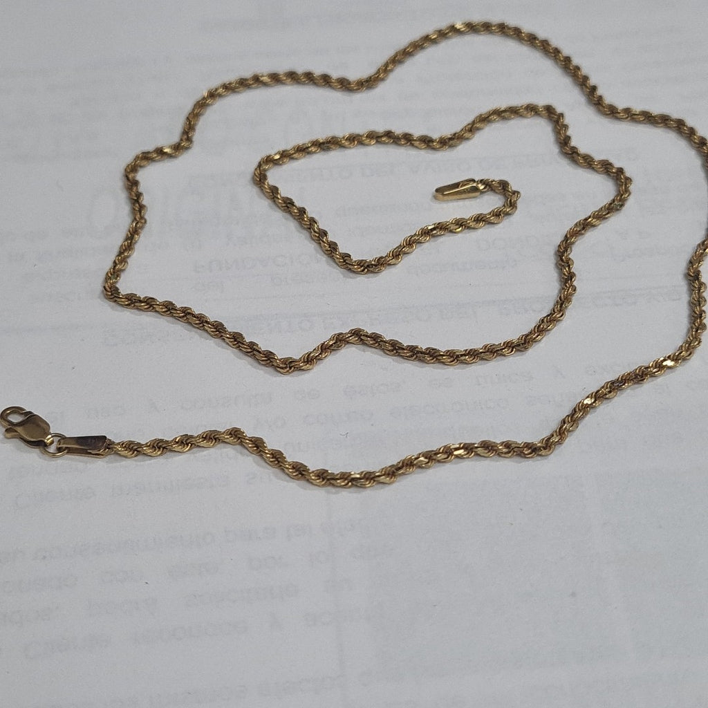 CADENA ORO 14 K 7,20 GRMS (SEMINUEVO)