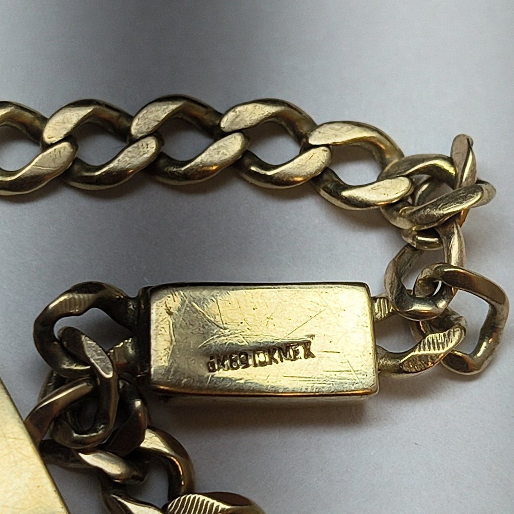 ESCLAVA ORO 10 K 9.5 GRMS (SEMINUEVO)