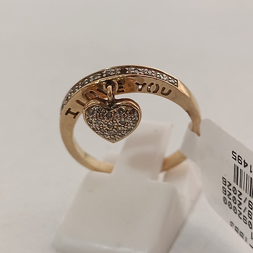 ANILLO ORO 10 K 2,50 GRMS (SEMINUEVO)