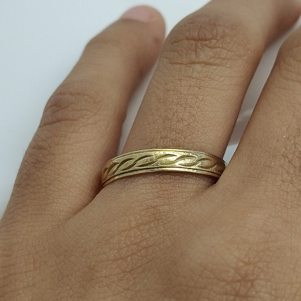 ARGOLLA ORO 10 K 0.9 GRMS (SEMINUEVO)
