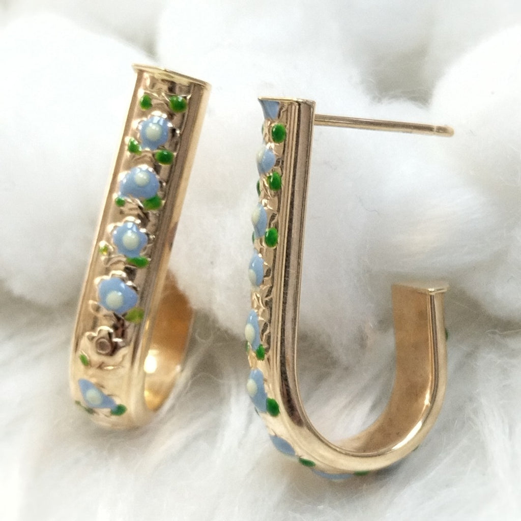 ARETES PAR ORO 14 K 2.4 GRMS (SEMINUEVO)