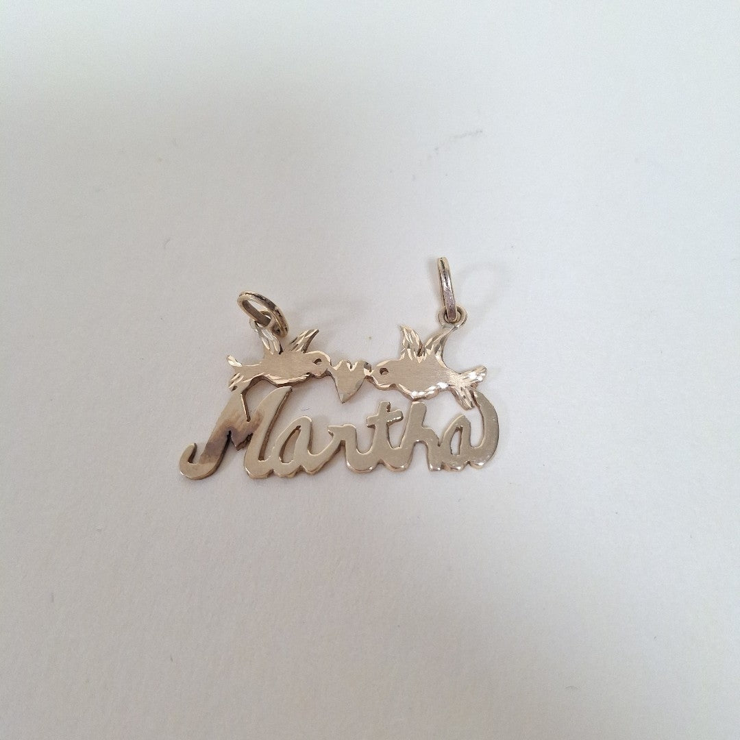 MEDALLA PERSONAL ORO 14 K 3,80 GRMS (SEMINUEVO)