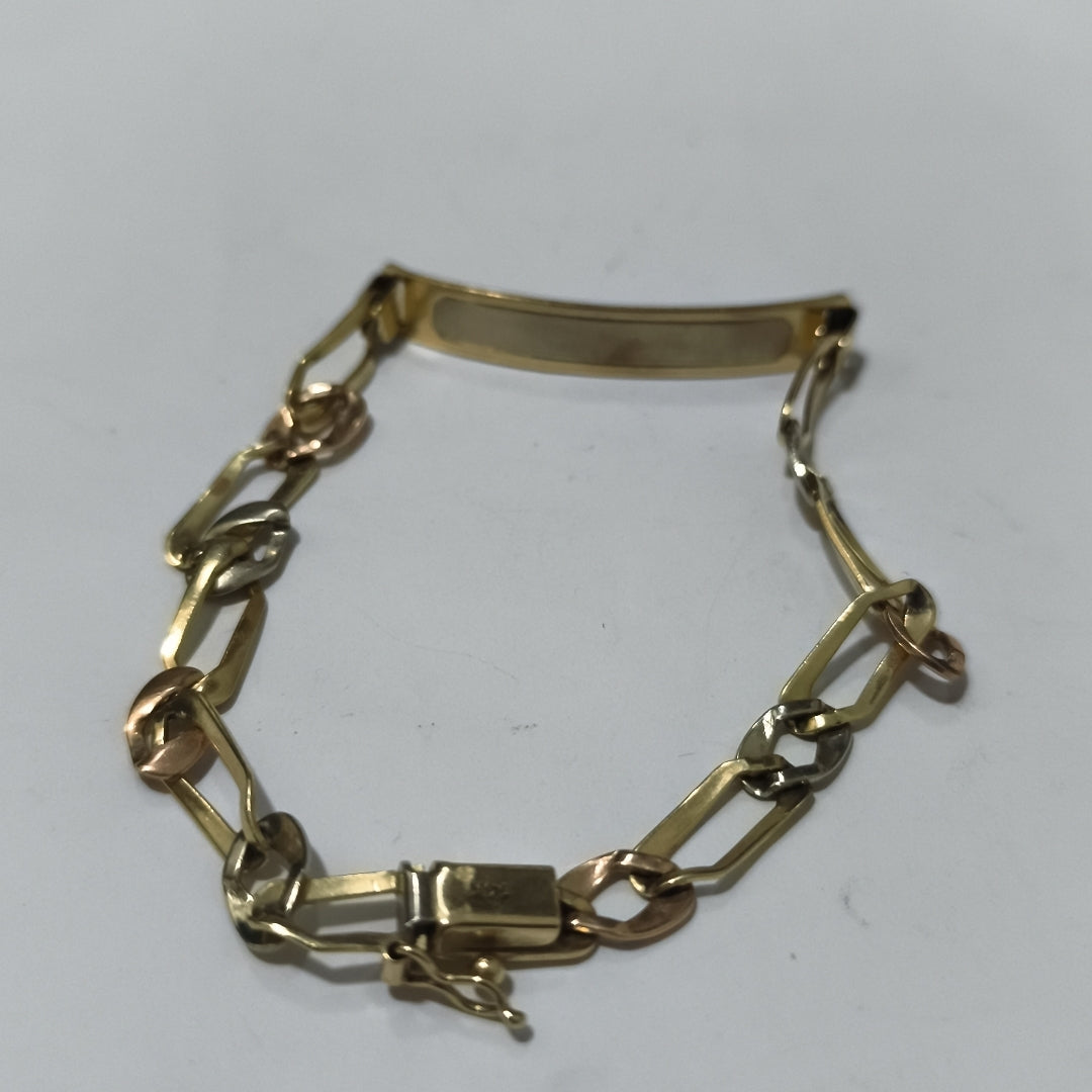 ESCLAVA ORO 14 K 9.6 GRMS (SEMINUEVO)