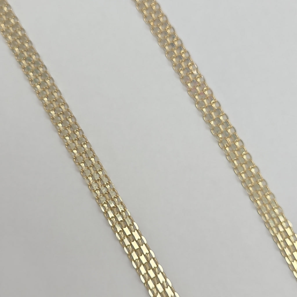 CADENA ESPECIAL 14K 50 CM 11.5 GR (NUEVO)