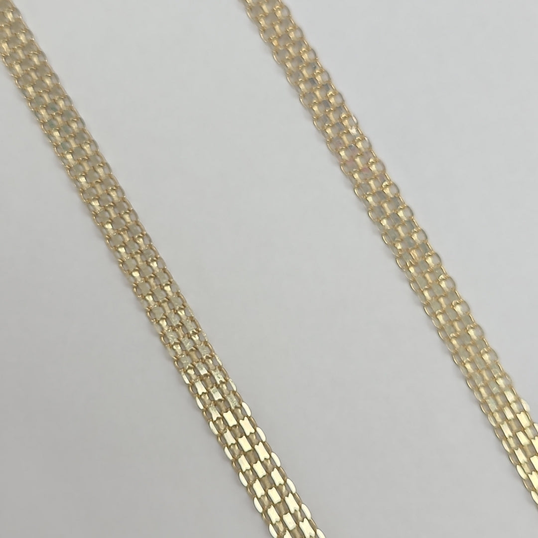 CADENA ESPECIAL 14K 50 CM 11.5 GR (NUEVO)