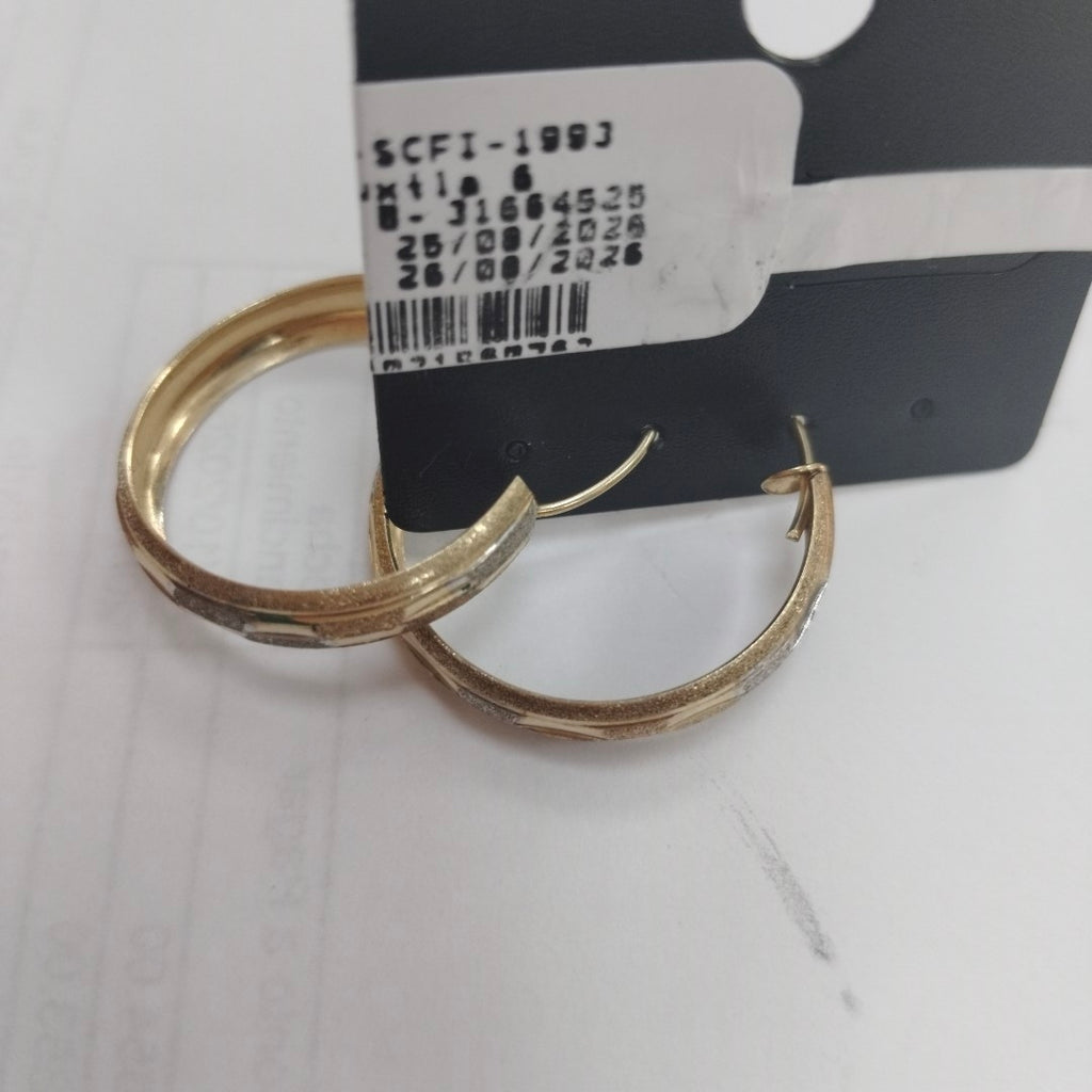 ARRACADAS PAR ORO 14 K 3,30 GRMS (SEMINUEVO)