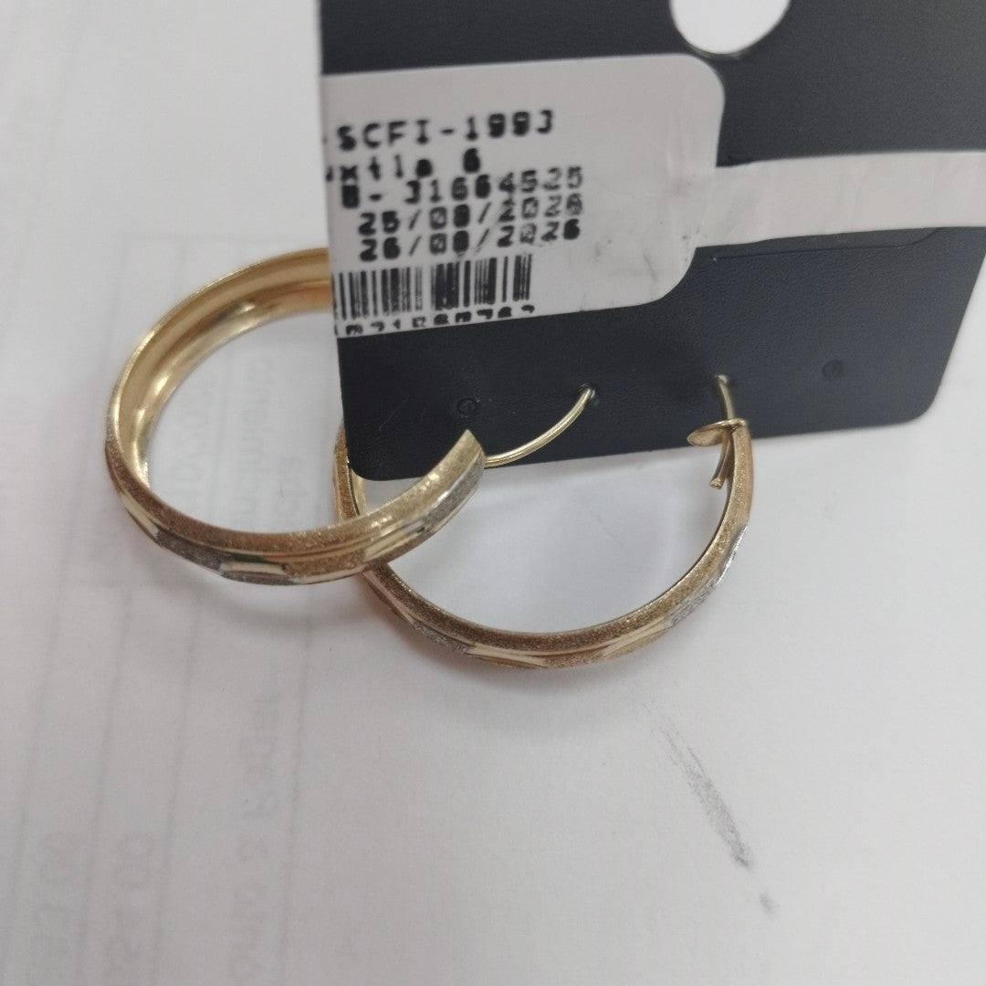 ARRACADAS PAR ORO 14 K 3,30 GRMS (SEMINUEVO)