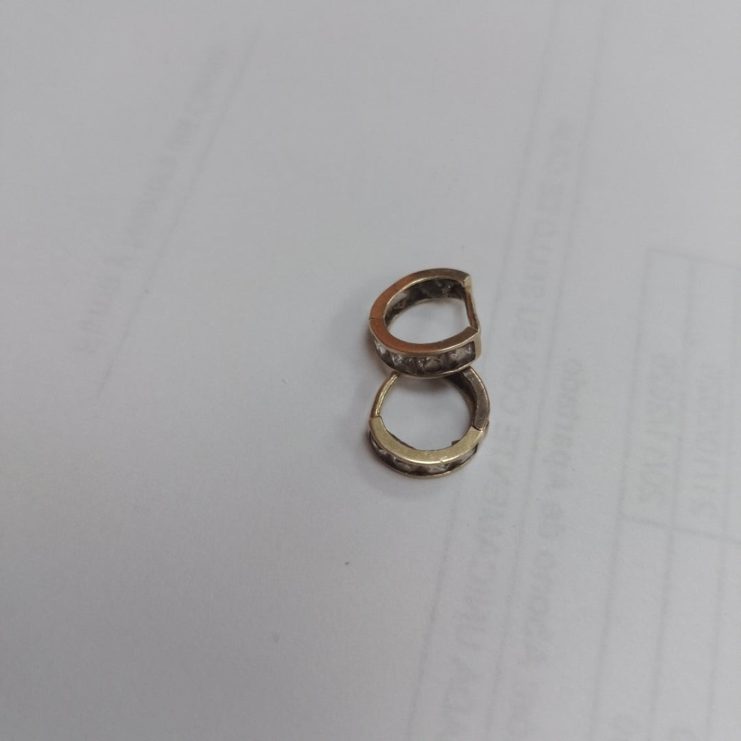 BROQUELES PAR ORO 14 K 1.2 GRMS (SEMINUEVO)