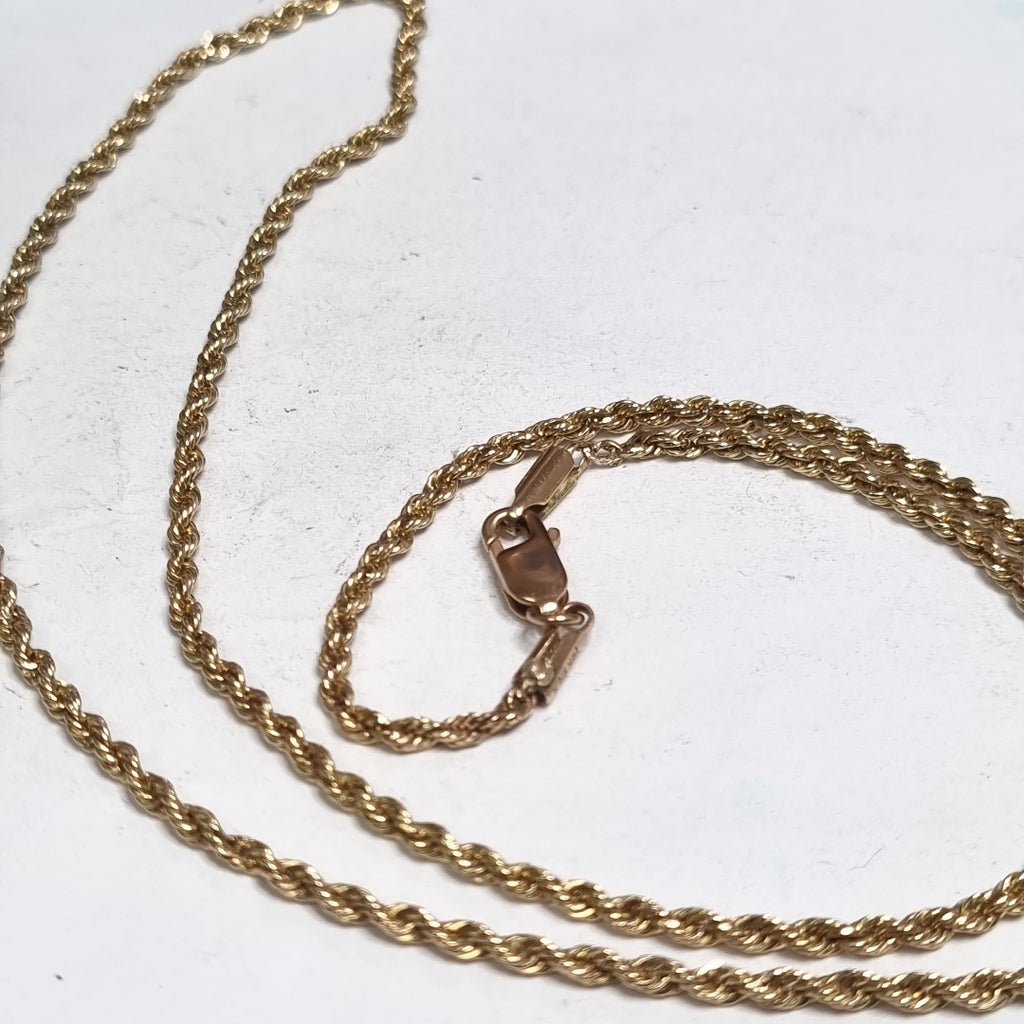 CADENA ORO 14 K 2,60 GRMS (SEMINUEVO)
