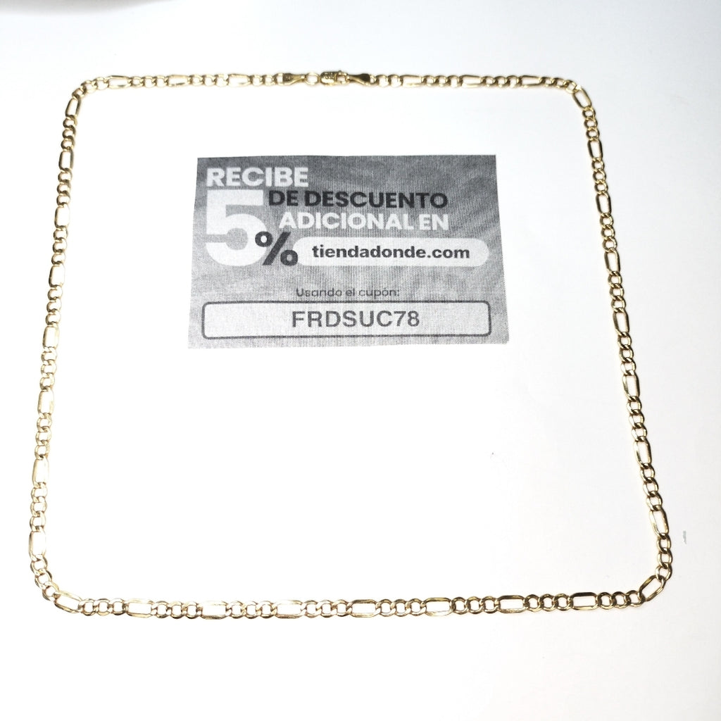 CADENA ORO 14 K 3.9 GRMS (SEMINUEVO)