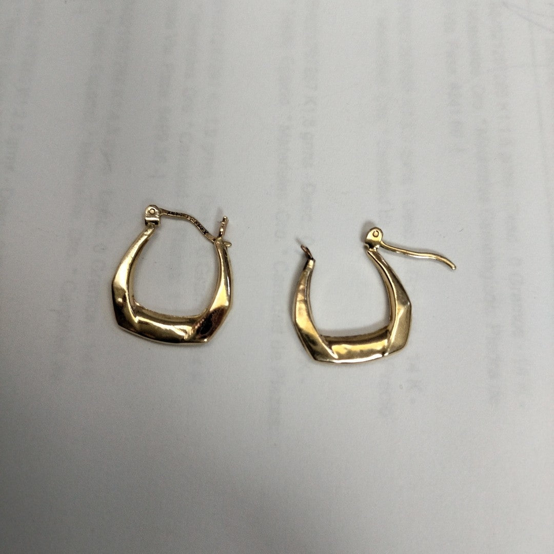 ARRACADAS PAR ORO 14 K 1.2 GRMS (SEMINUEVO)
