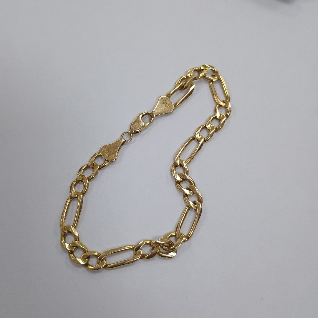 PULSERA ORO 14 K 13.8 GRMS (SEMINUEVO)