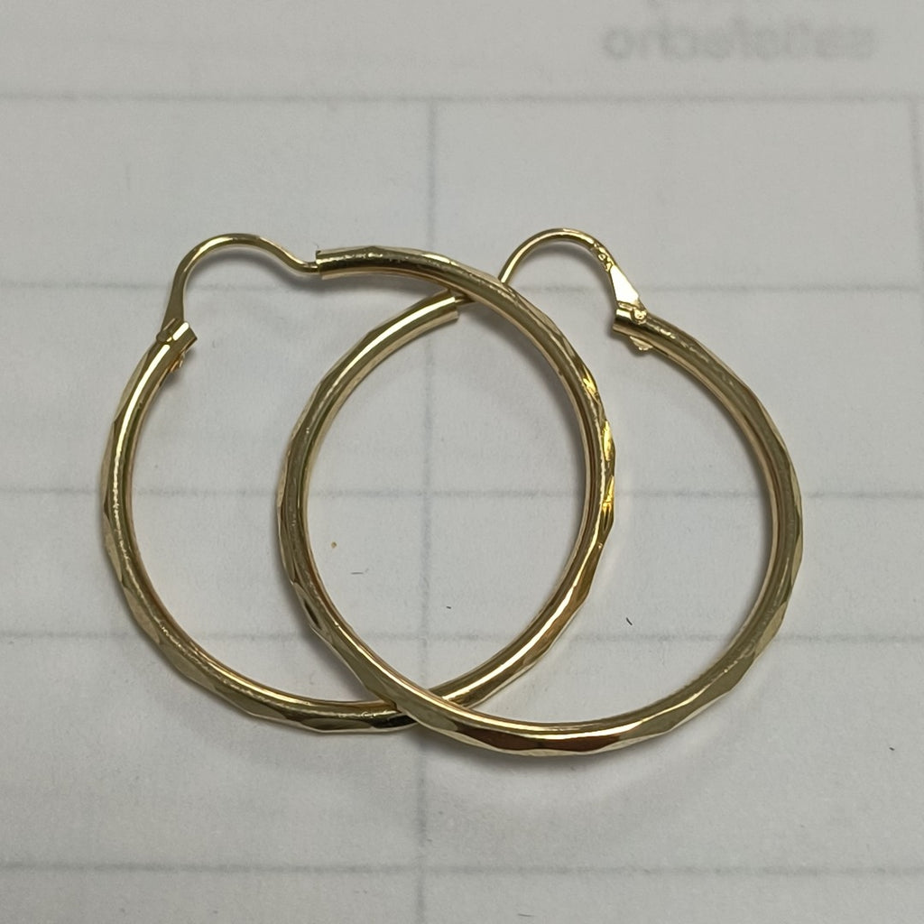 ARRACADAS PAR ORO 14 K 1,60 GRMS (SEMINUEVO)