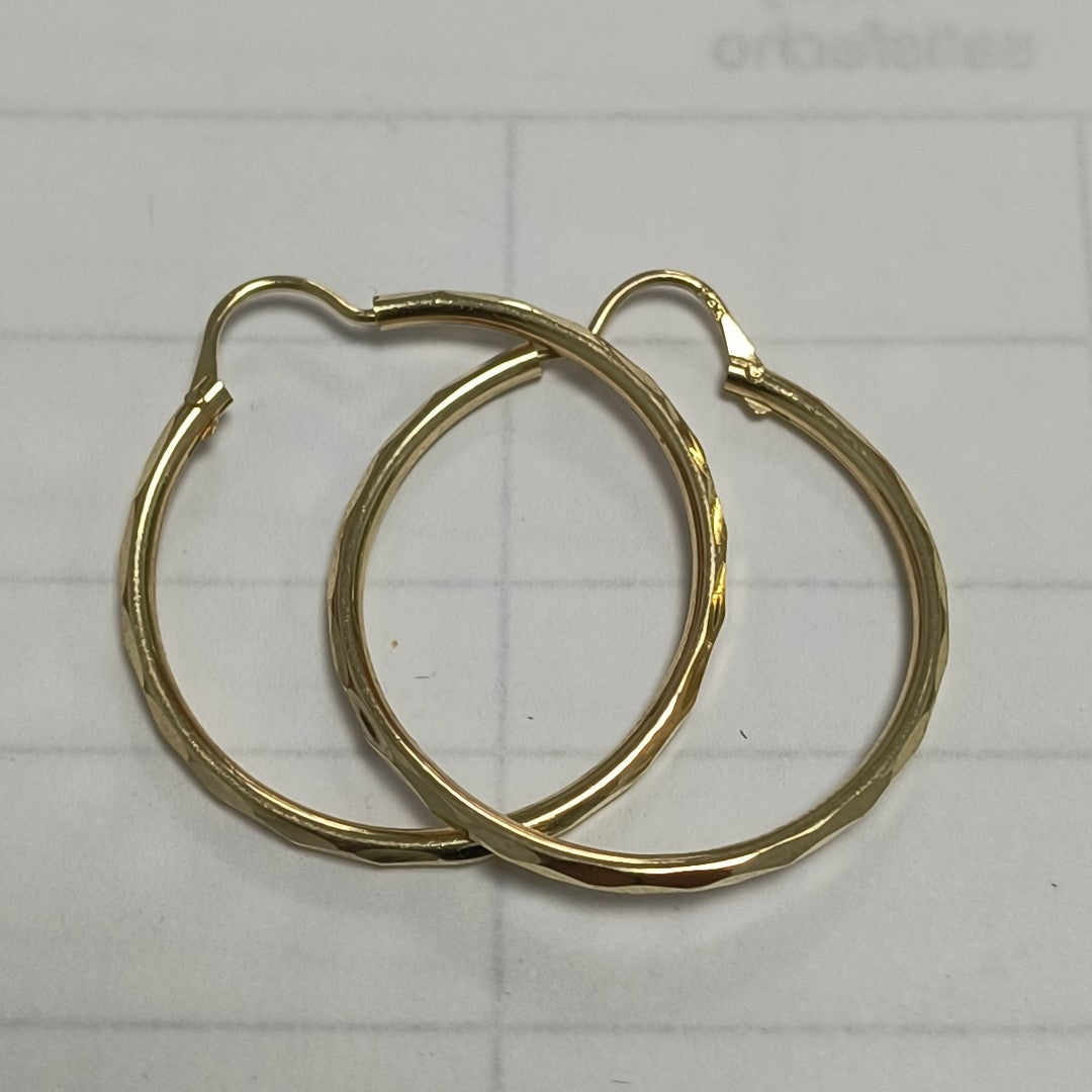 ARRACADAS PAR ORO 14 K 1,60 GRMS (SEMINUEVO)