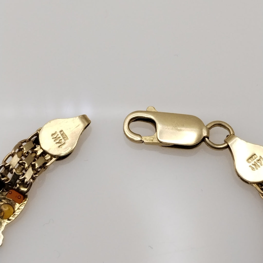 PULSERA ORO 14 K 9.1 GRMS (SEMINUEVO)