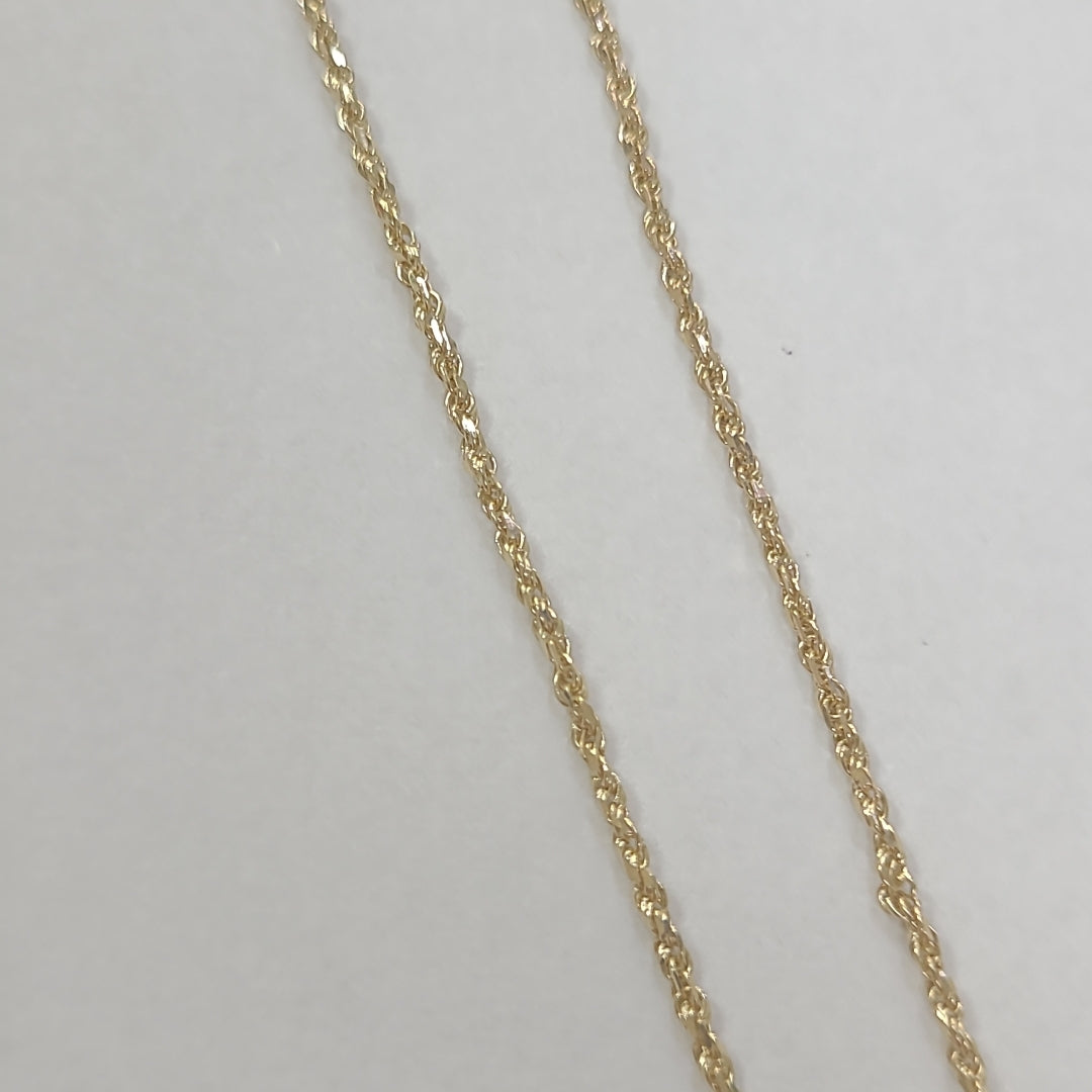 PULSERA TORZAL 14K 18 CM 1.3 GR (NUEVO)