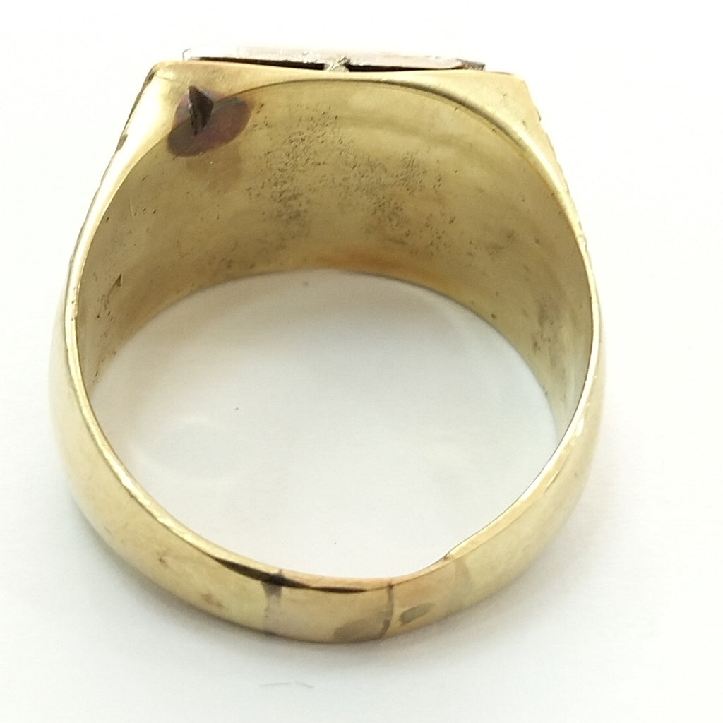 ANILLO ORO 14 K 13,90 GRMS (SEMINUEVO)