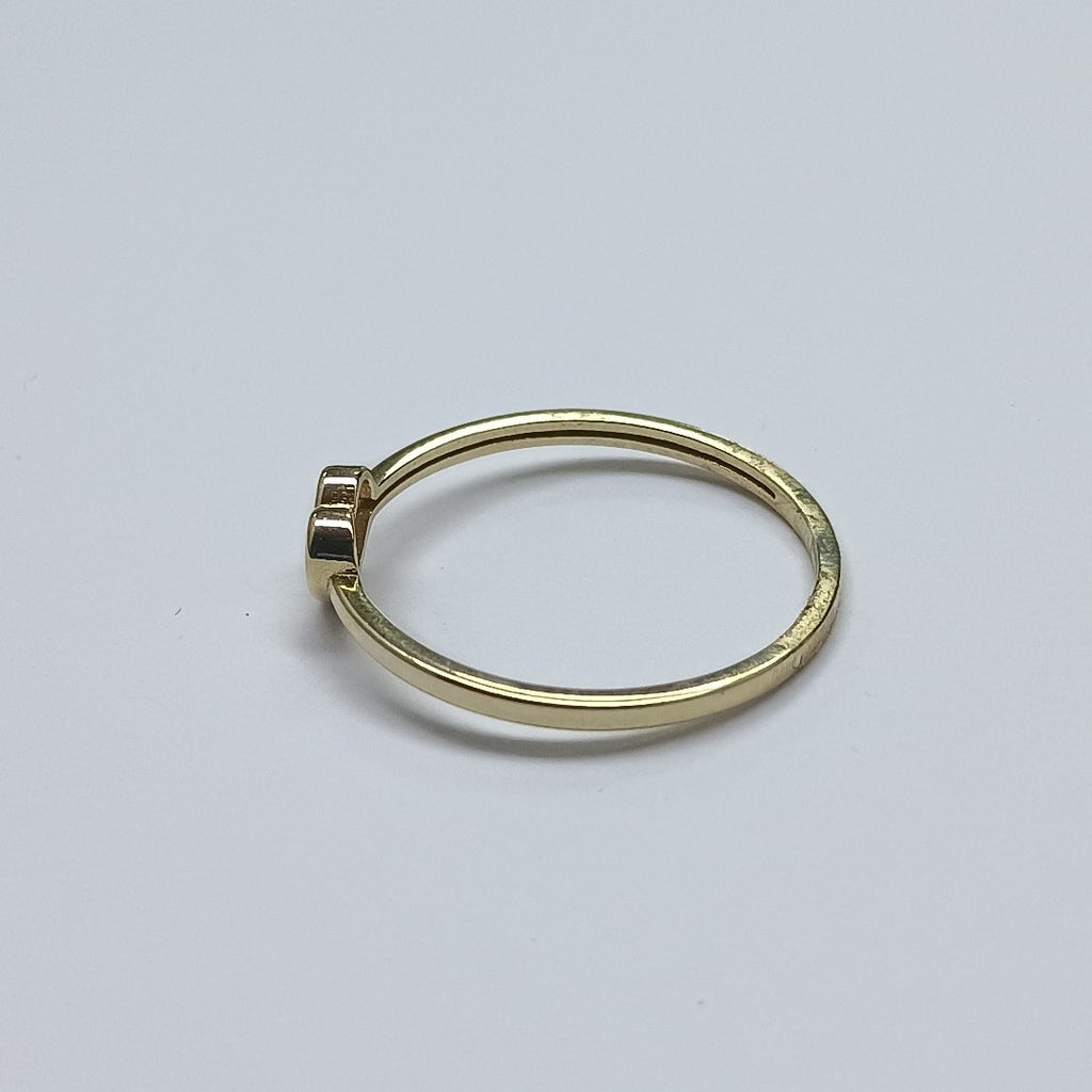 ANILLOS ANILLITO FIG CORAZON 10K TALLA 9 1.2 GR (NUEVO)