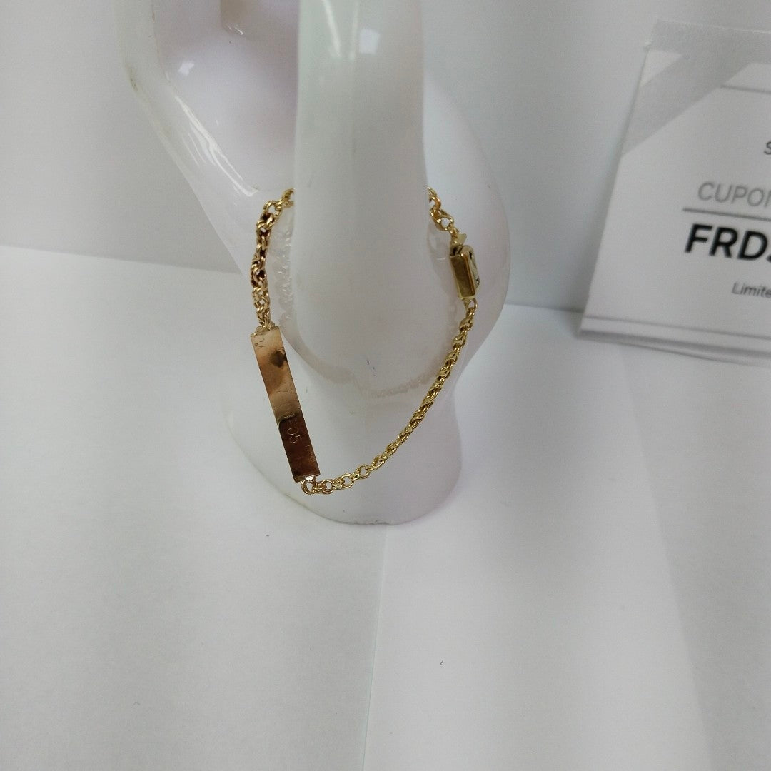 ESCLAVA ORO 10 K 3,80 GRMS (SEMINUEVO)