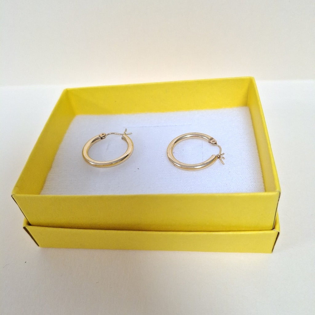 ARRACADAS PAR ORO 14 K 1.2 GRMS (SEMINUEVO)