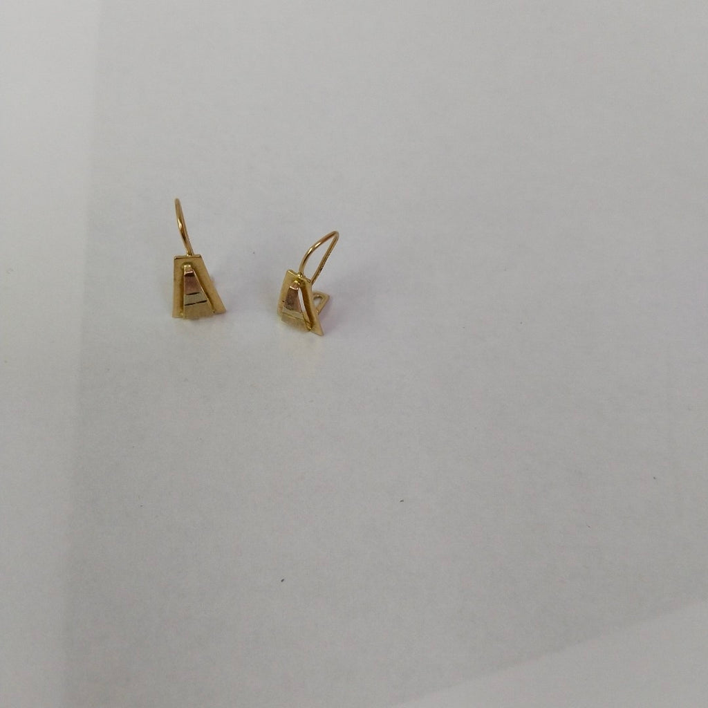 ARETES PAR ORO 10 K 1,10 GRMS (SEMINUEVO)