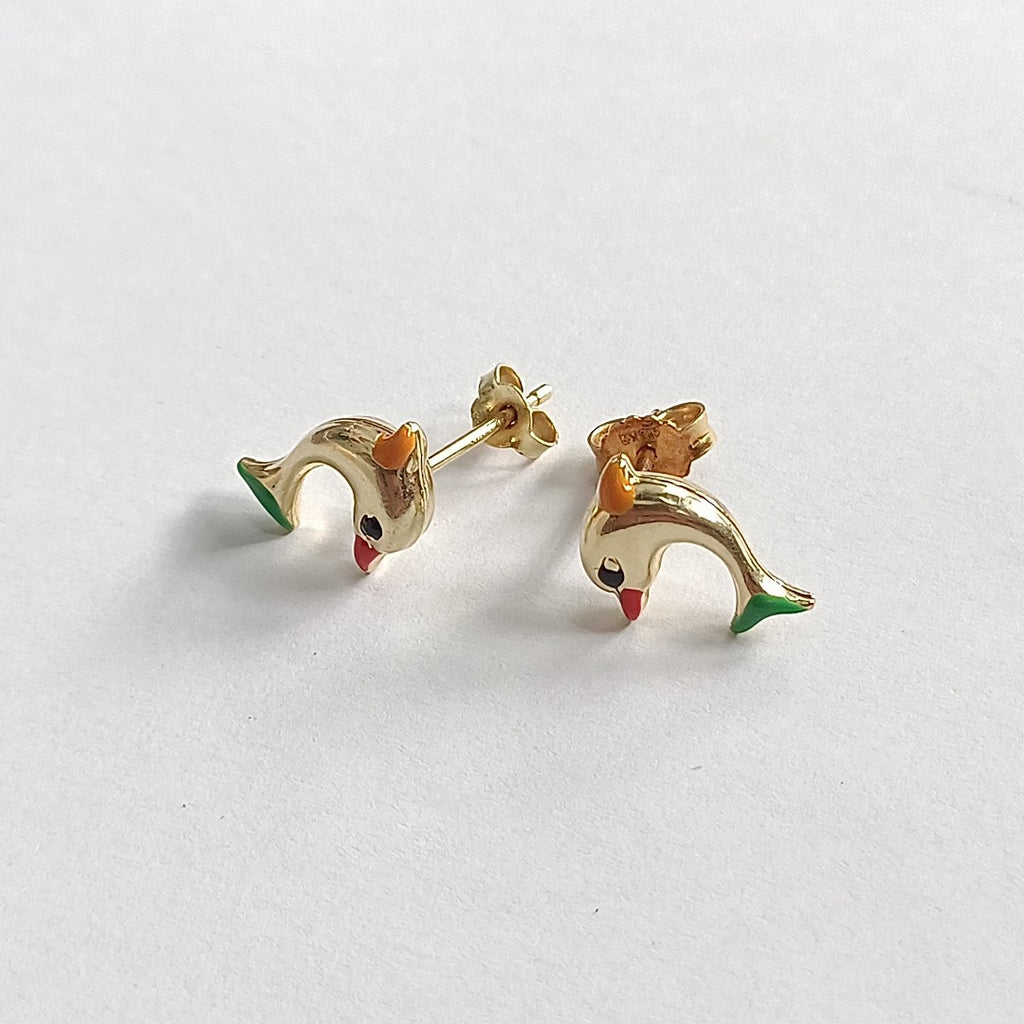 ARETES PAR ORO 14 K 1,40 GRMS (SEMINUEVO)