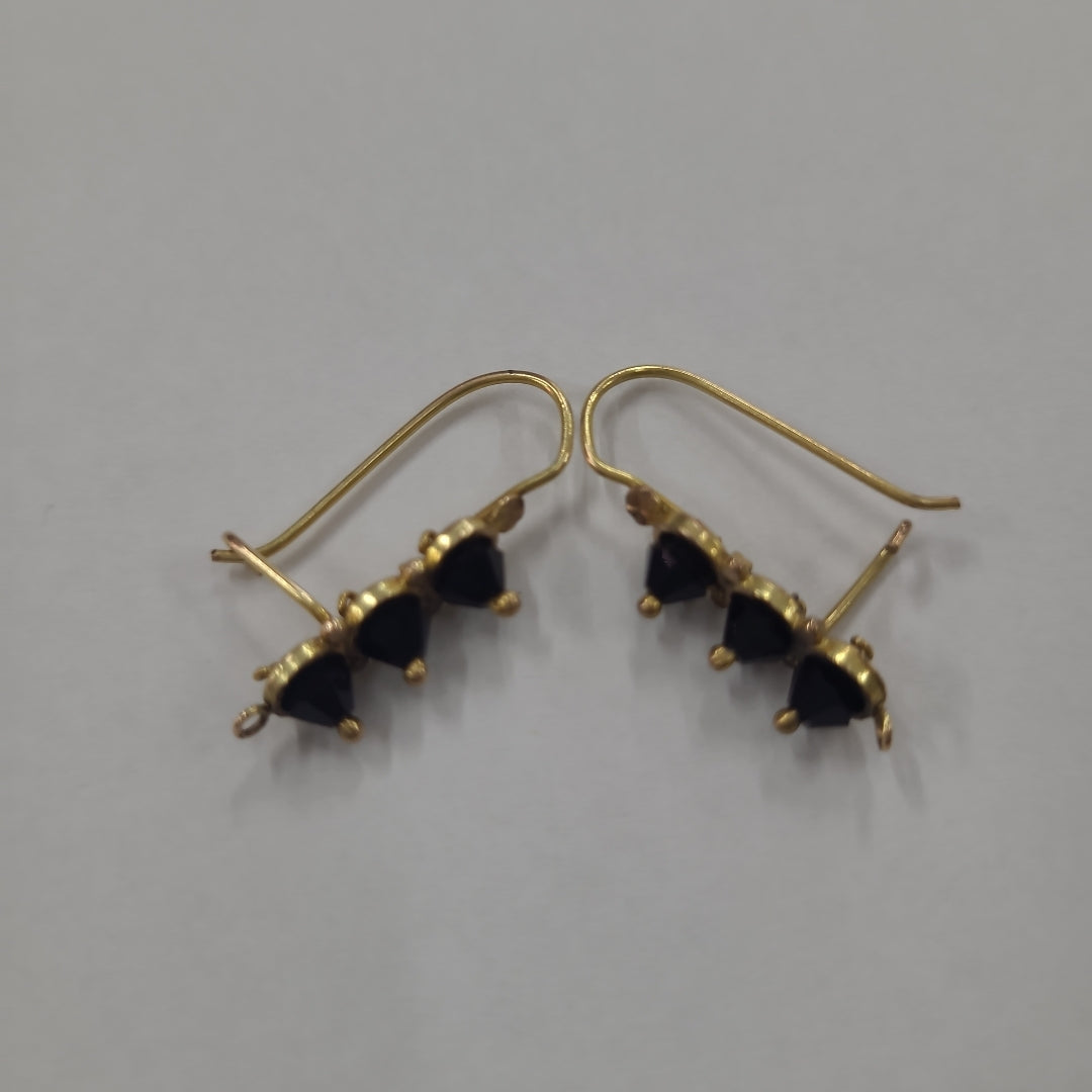 ARETES PAR ORO 14 K 2,30 GRMS (SEMINUEVO)