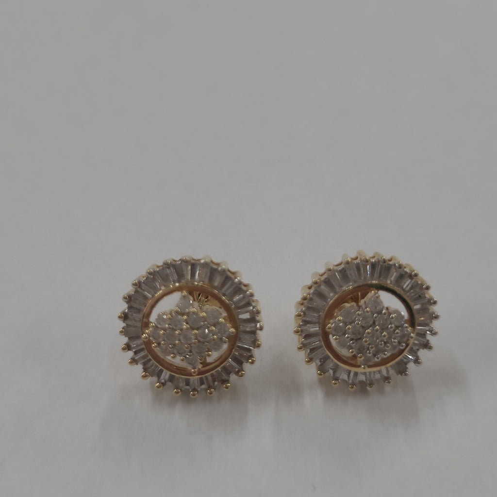 BROQUELES PAR ORO 14 K 5,40 GRMS (SEMINUEVO)