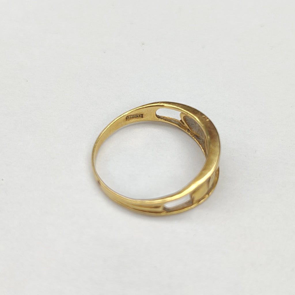 ANILLO ORO 10 K 2,50 GRMS (SEMINUEVO)