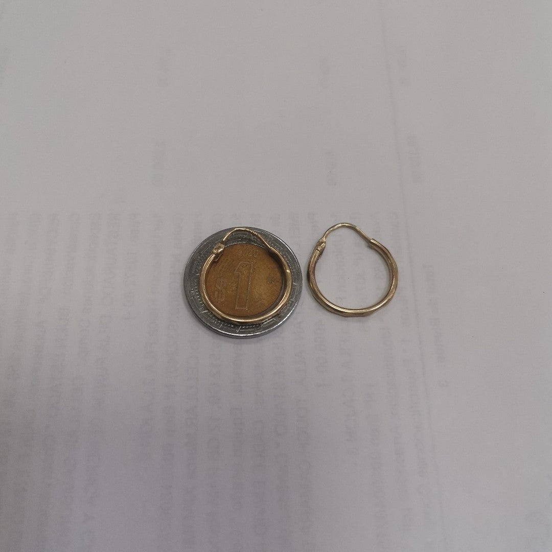 ARRACADAS PAR ORO 10 K 0.9 GRMS (SEMINUEVO)