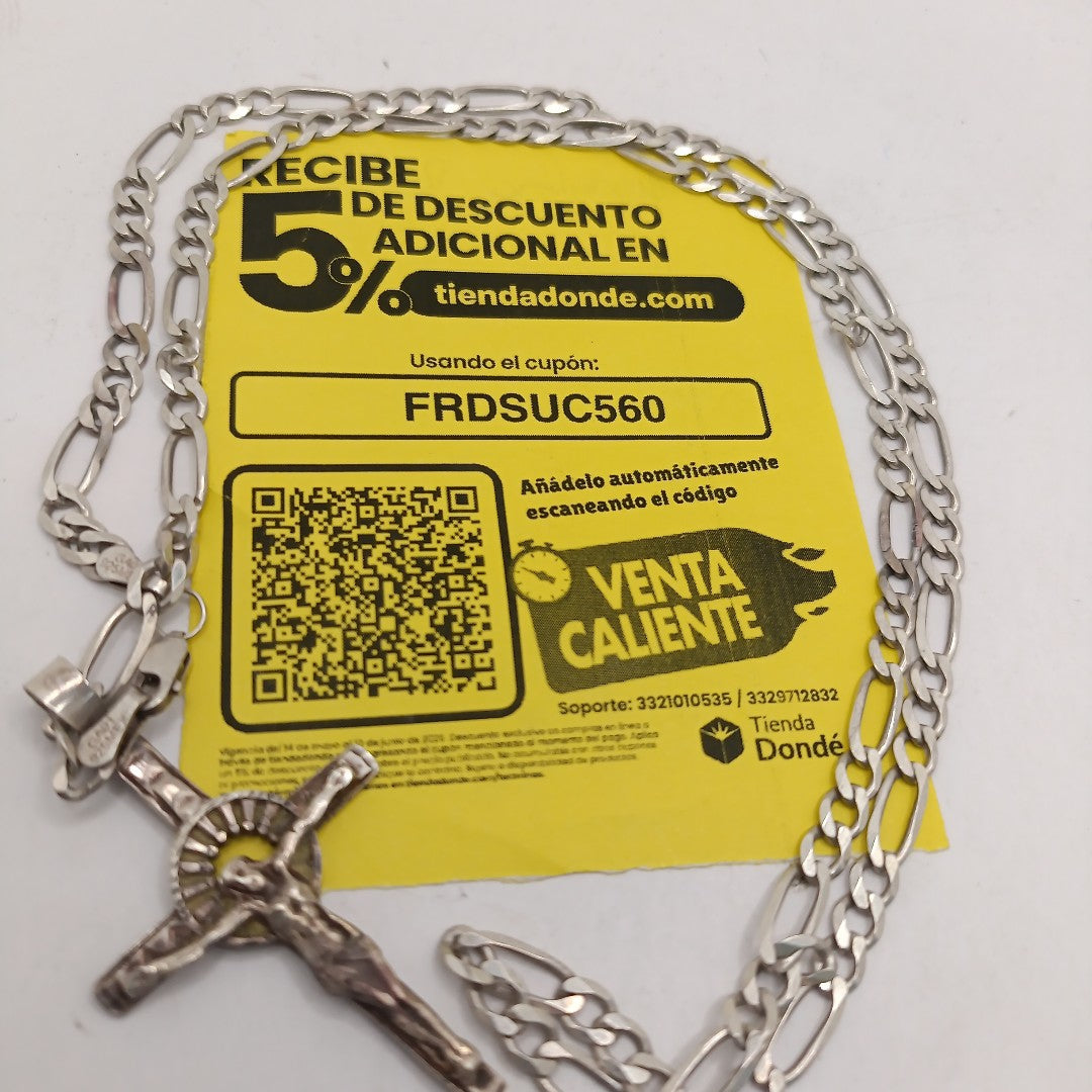 CADENA PLATA 21.6 GRMS (SEMINUEVO)