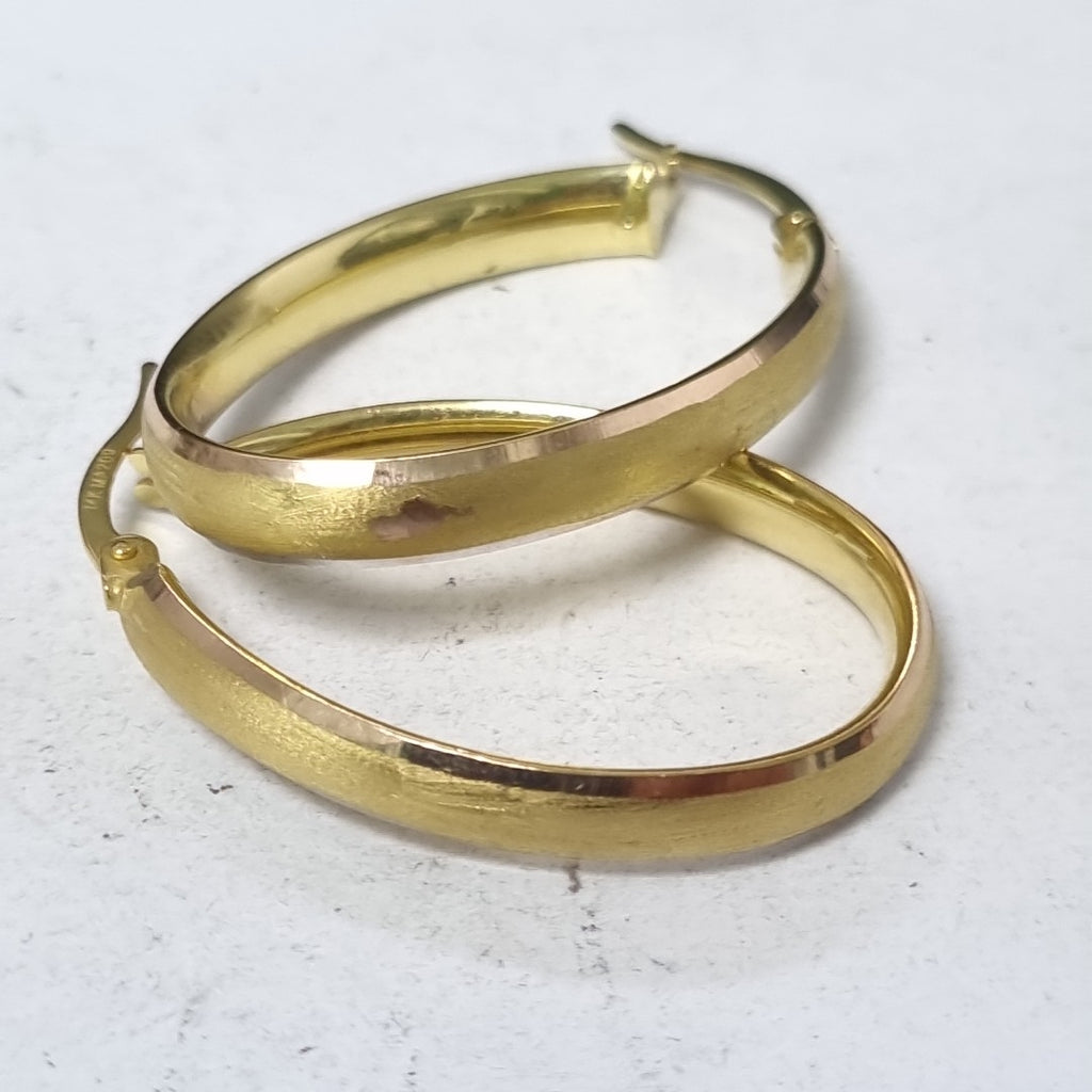 ARRACADAS PAR ORO 14 K 2.5 GRMS (SEMINUEVO)