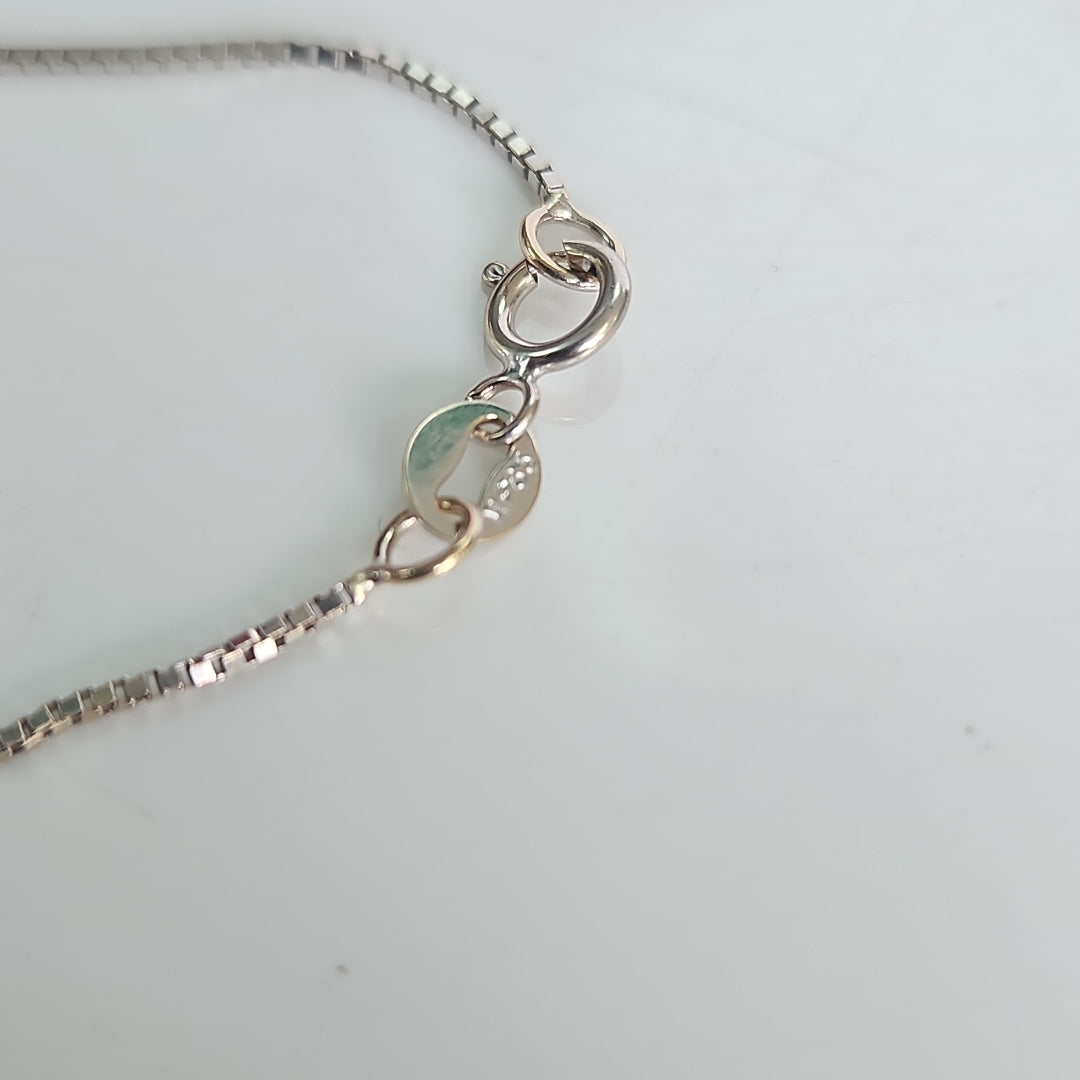 CADENA ORO,ORO BLANCO 14 K 2,00 GRMS (SEMINUEVO)