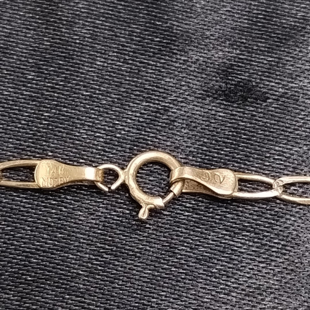 CADENA ORO 14 K 3.5 GRMS (SEMINUEVO)