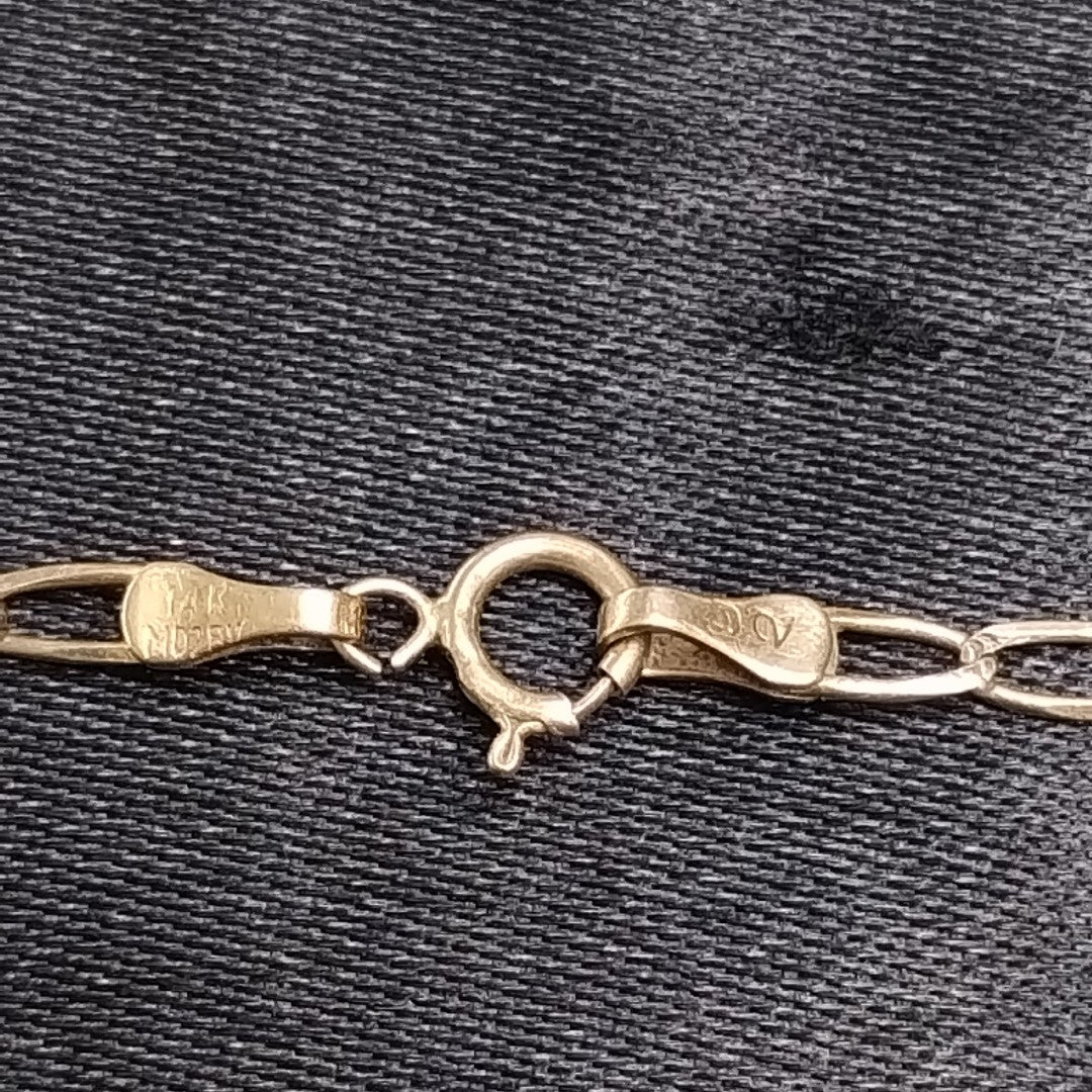 CADENA ORO 14 K 3.5 GRMS (SEMINUEVO)