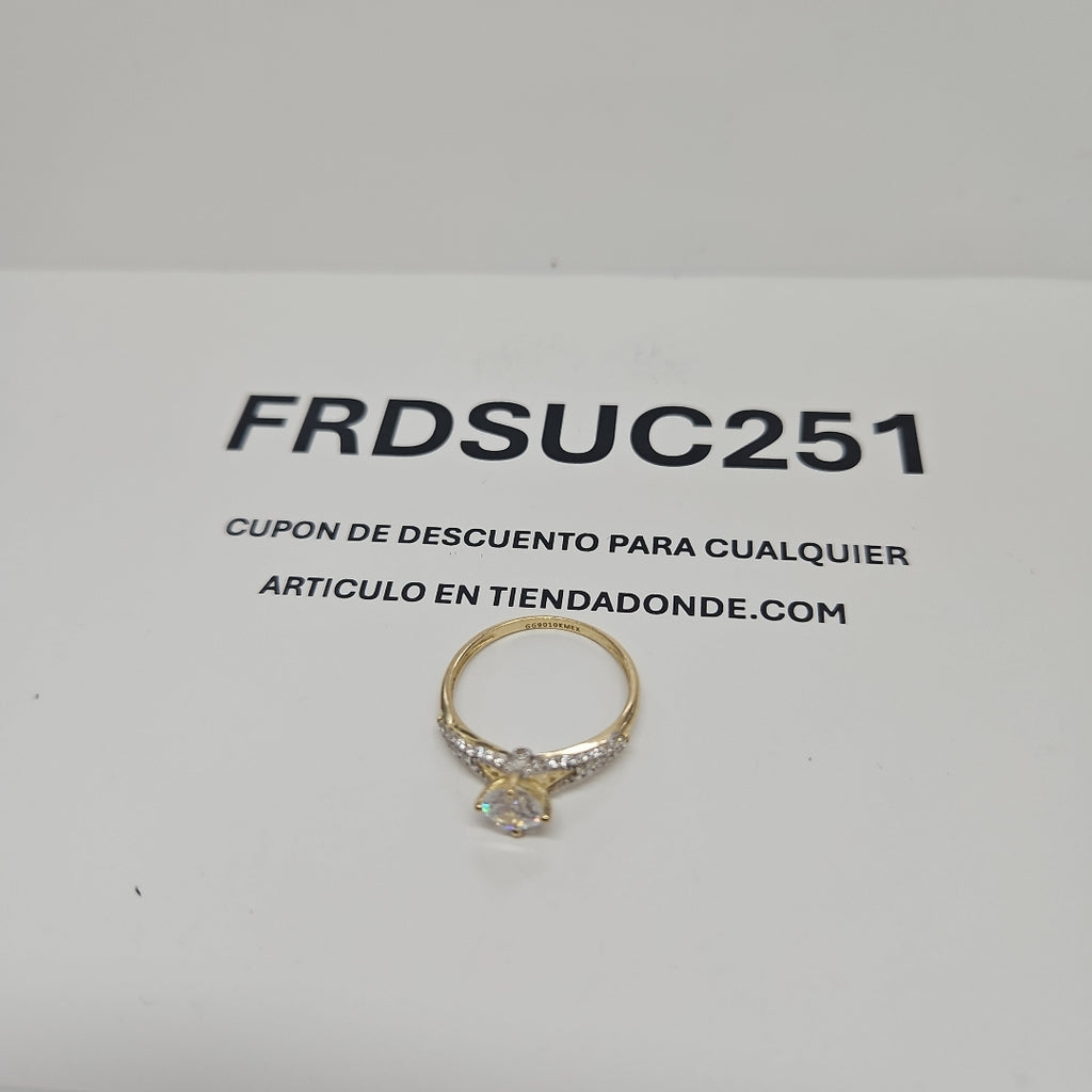 SOLITARIO ORO 10 K 1.8 GRMS (SEMINUEVO)