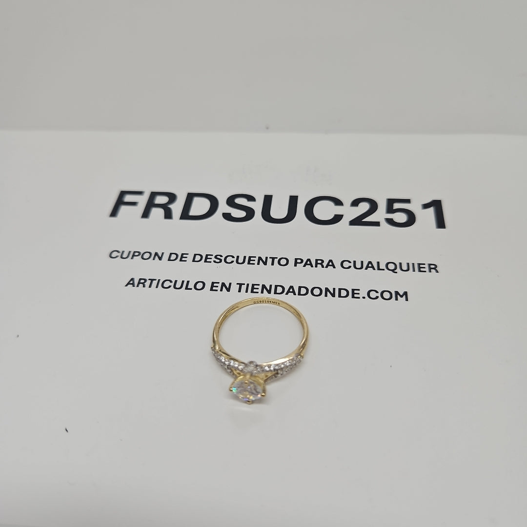 SOLITARIO ORO 10 K 1.8 GRMS (SEMINUEVO)