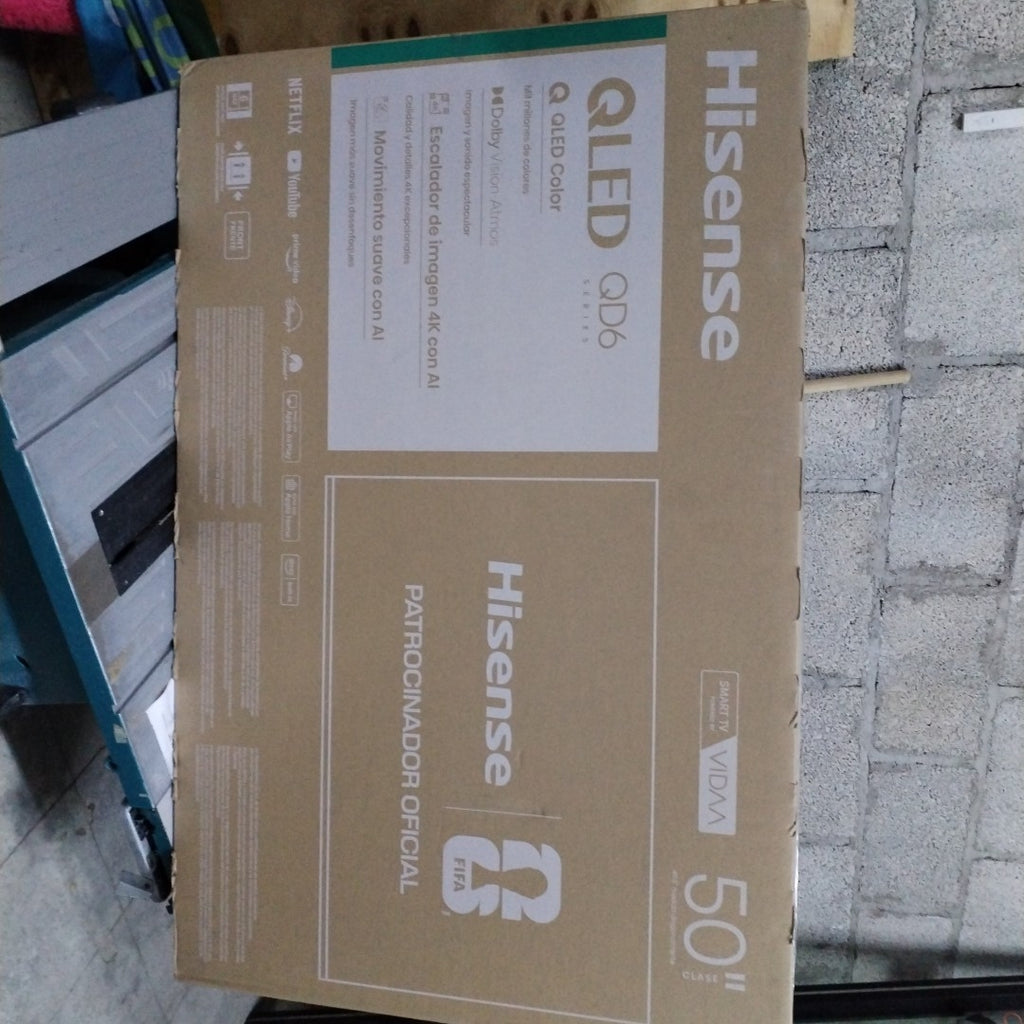 PANTALLA HISENSE 50QD6QV (2025) 50" QLED 4K (SEMINUEVO)
