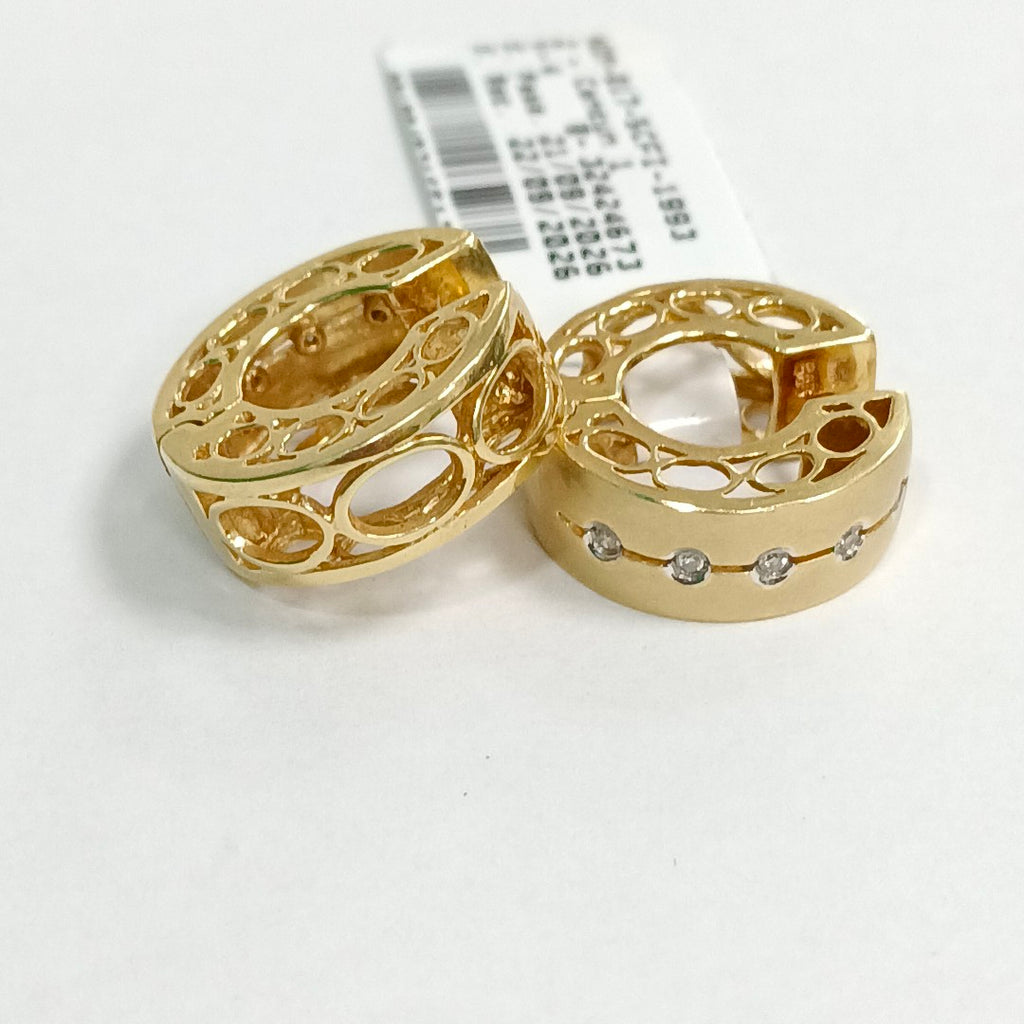 ARRACADAS PAR ORO 14 K 6,90 GRMS (SEMINUEVO)
