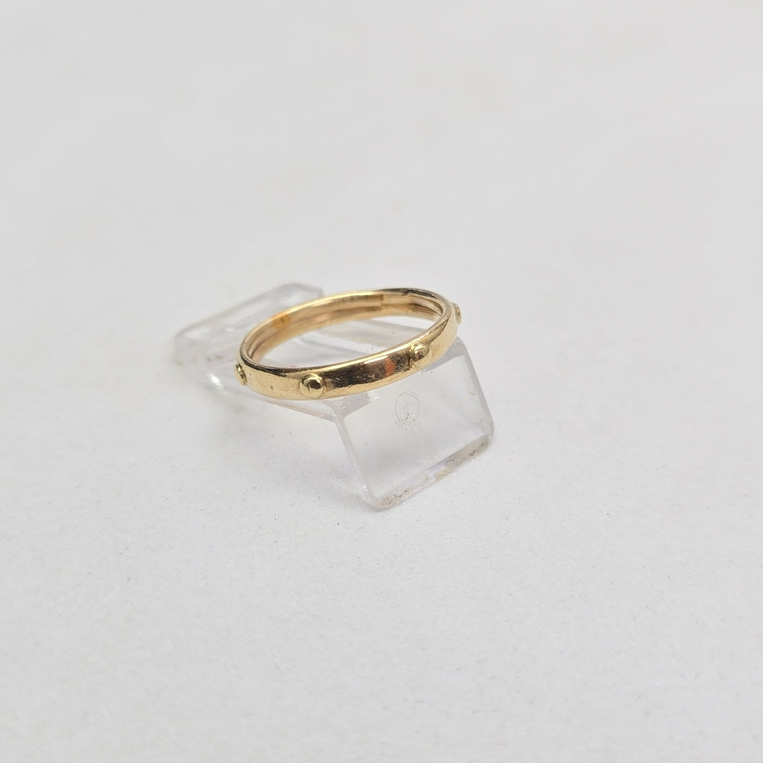 ANILLO ORO 14 K 1,50 GRMS (SEMINUEVO)