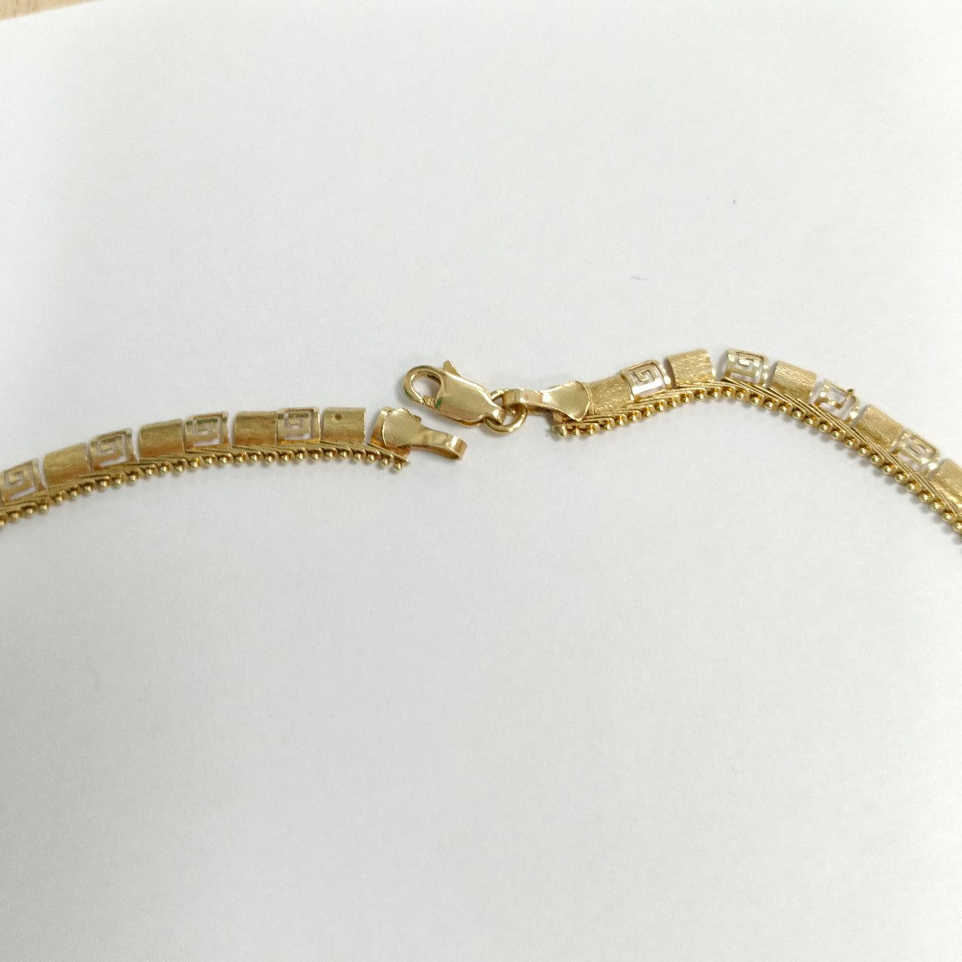 GARGANTILLA ORO 14 K 11,30 GRMS (SEMINUEVO)