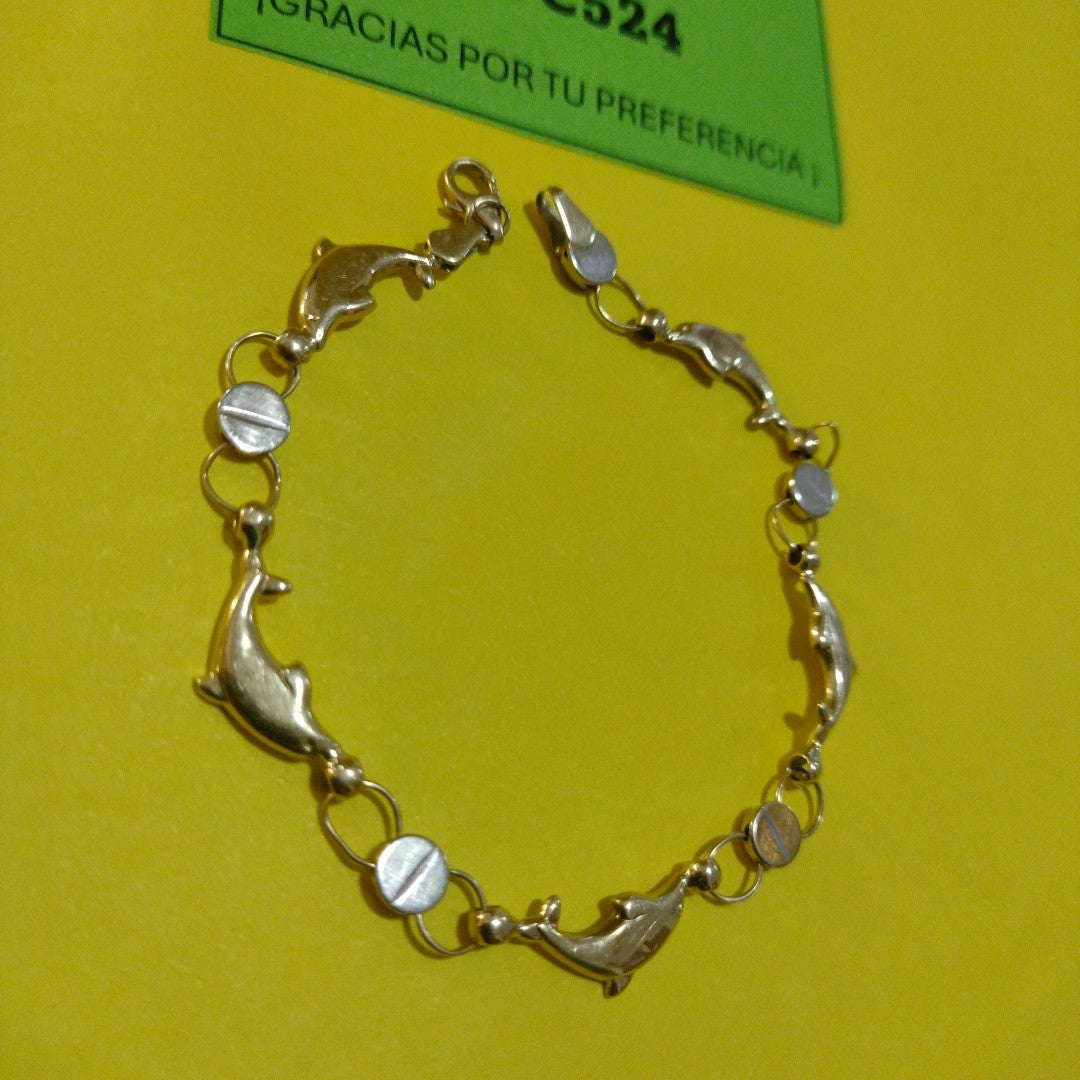 PULSERA ORO 14 K 4.9 GRMS (SEMINUEVO)