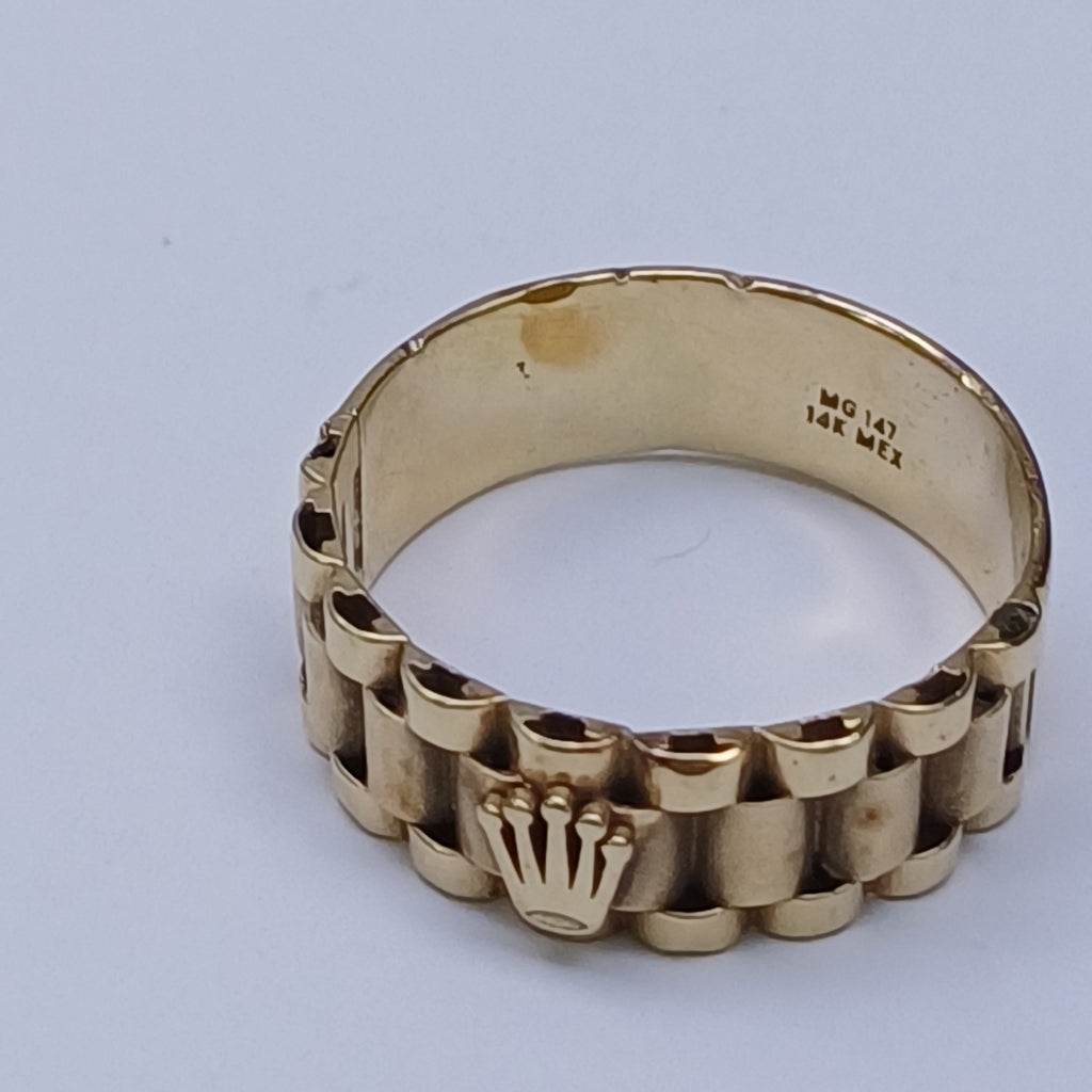 ANILLO ORO 14 K 5.2 GRMS (SEMINUEVO)