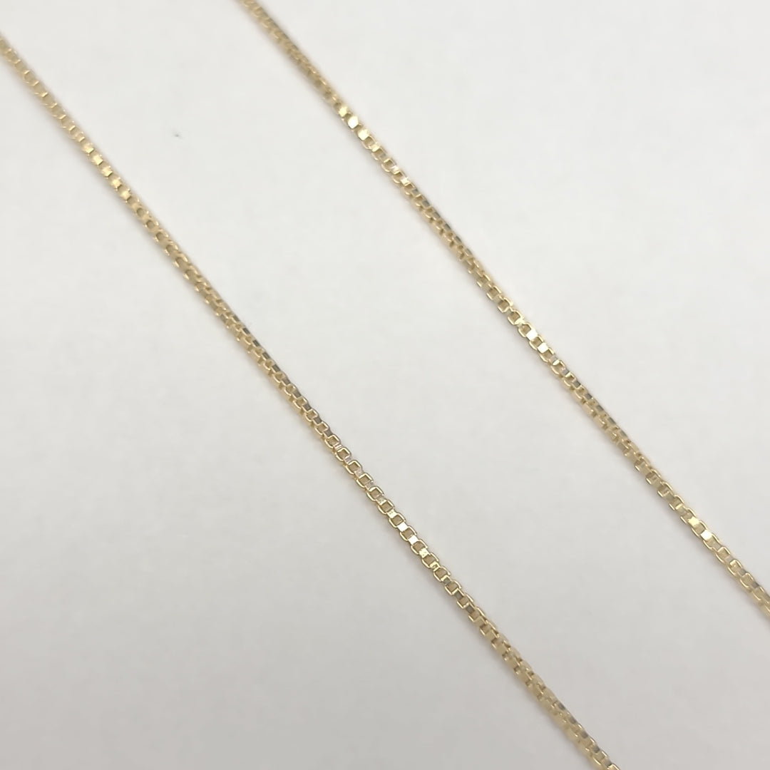 CADENA VENECIANO 14K 55 CM 1.7 GR (NUEVO)