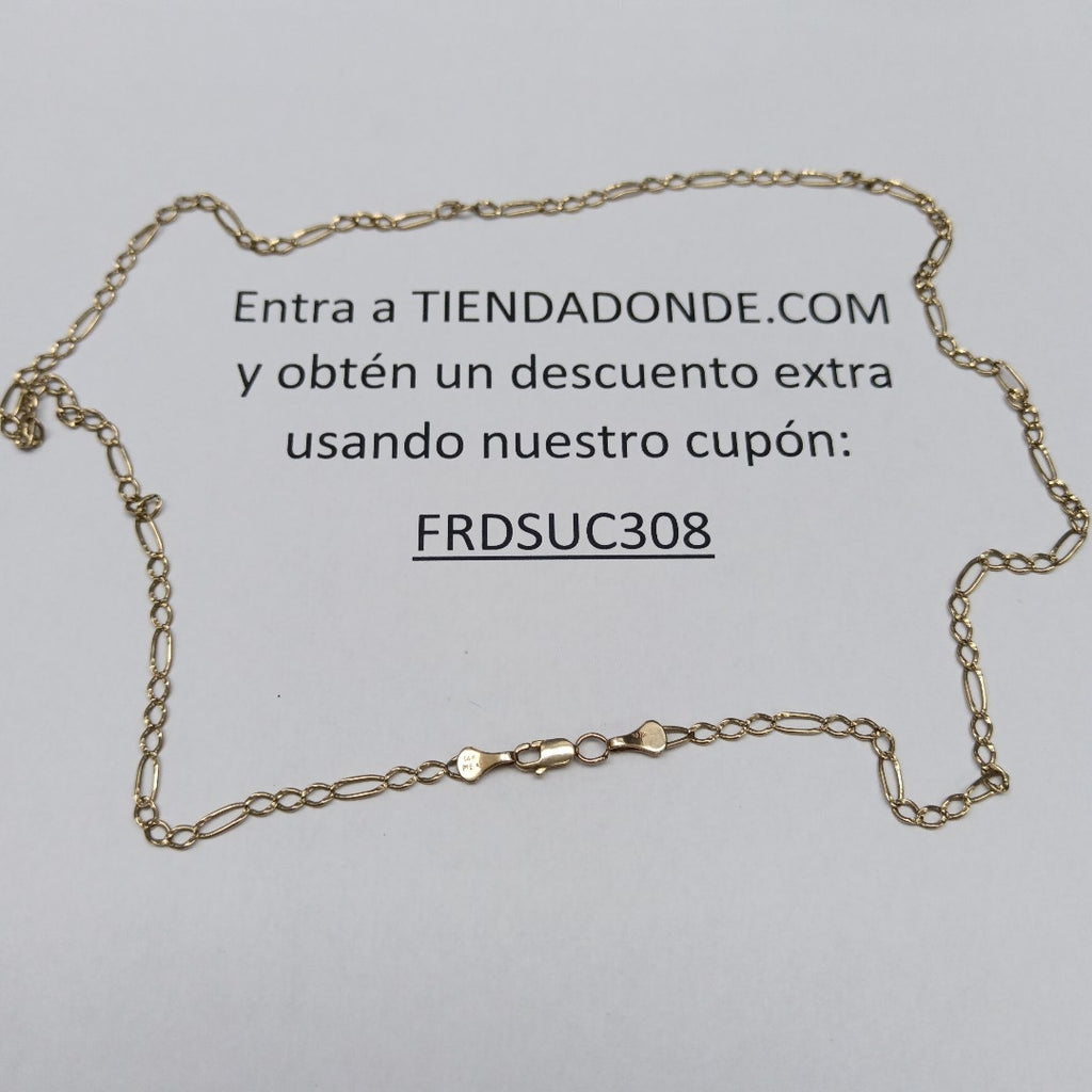 CADENA ORO 14 K 5,30 GRMS (SEMINUEVO)