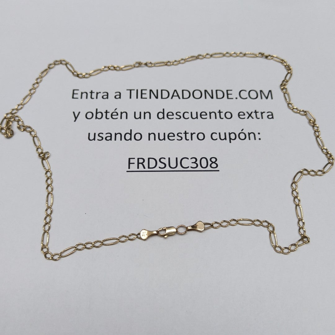 CADENA ORO 14 K 5,30 GRMS (SEMINUEVO)