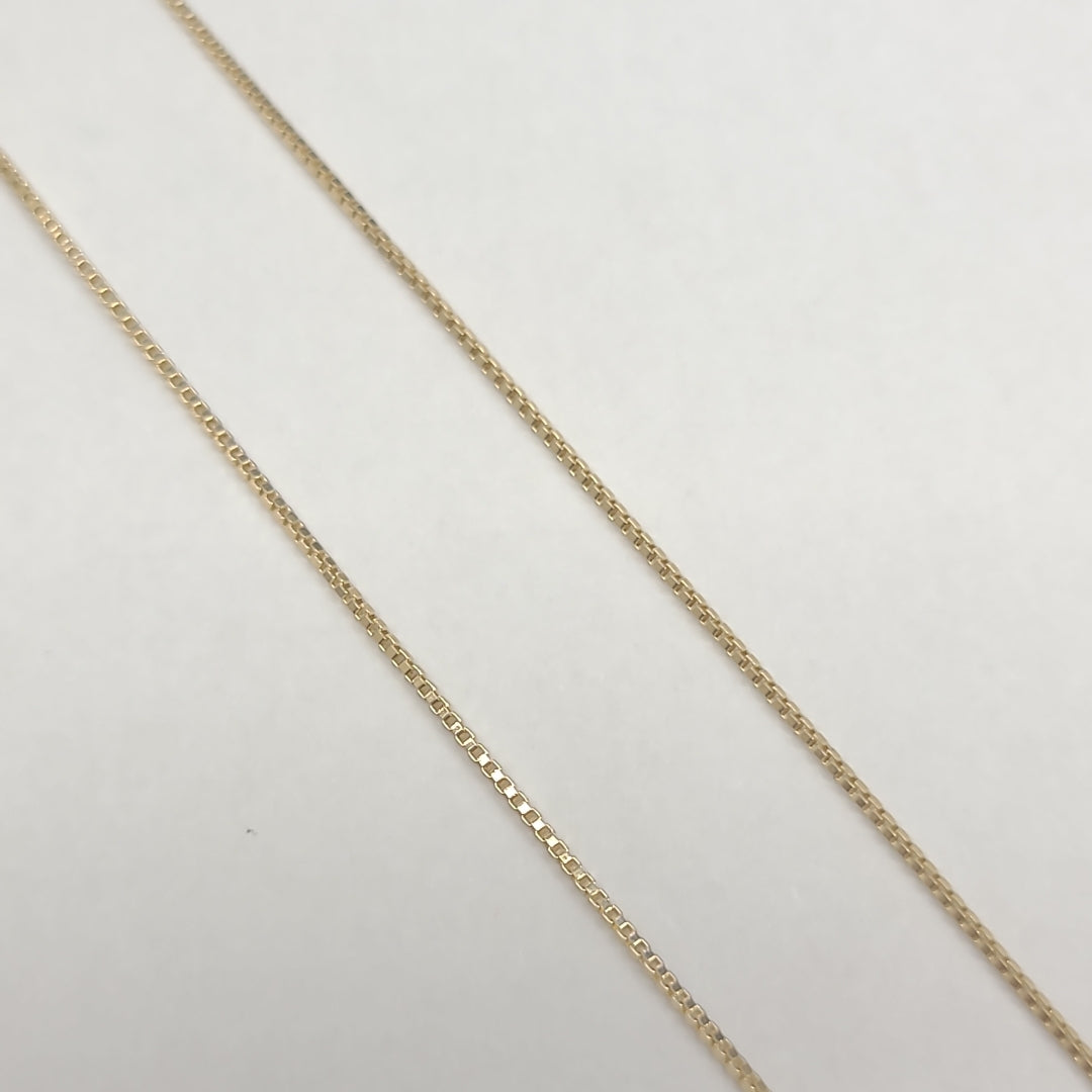 CADENA VENECIANO 14K 55 CM 1.7 GR (NUEVO)