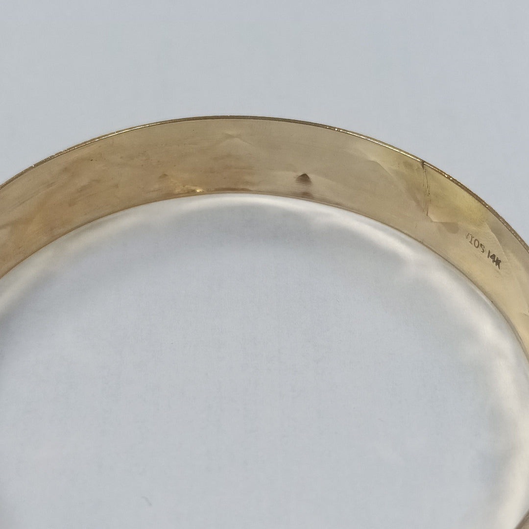 PULSERA RIGIDA ORO 14 K 17,10 GRMS (SEMINUEVO)