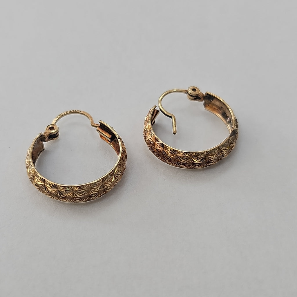 ARRACADAS PAR ORO 10 K 2,00 GRMS (SEMINUEVO)