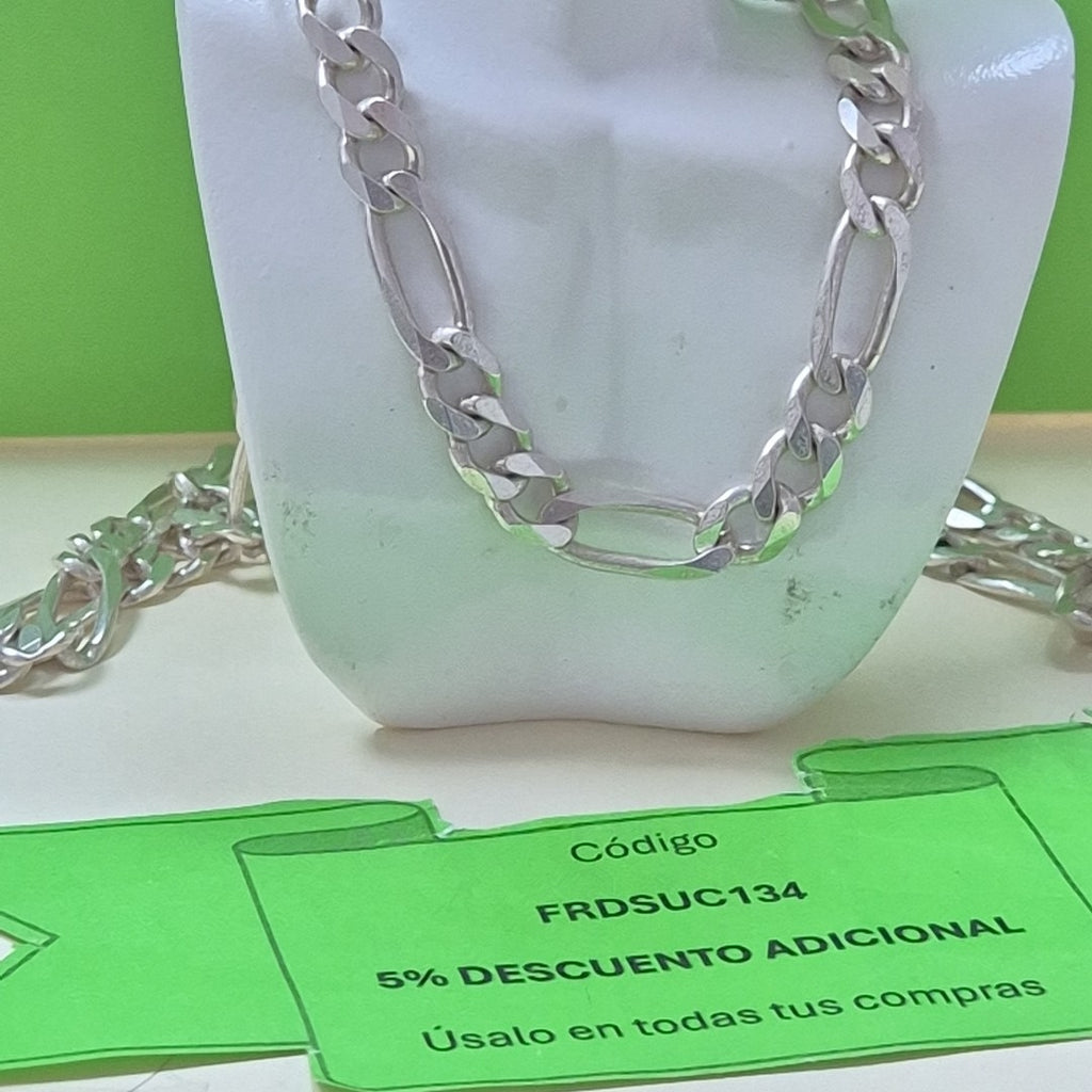 CADENA PLATA 37,40 GRMS (SEMINUEVO)